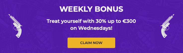 Rollingslots Weekly Bonus