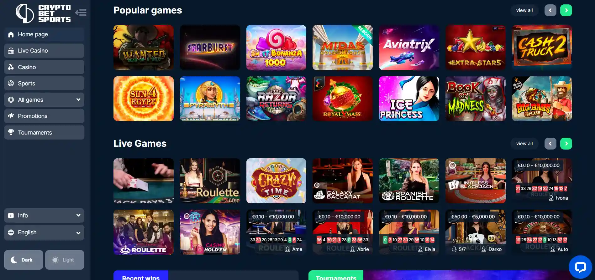 cryptobetsports casino review