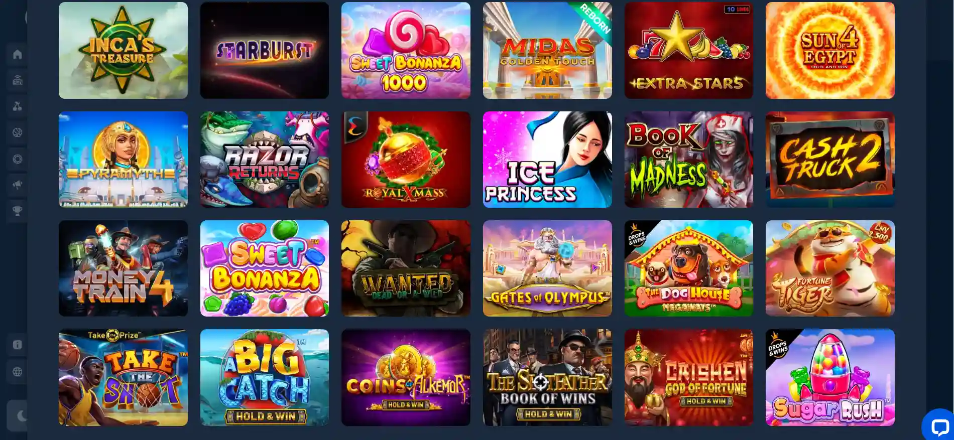 cryptobetsports slot games