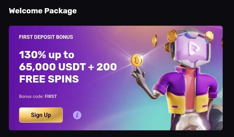 playbet crytp welcome bonus