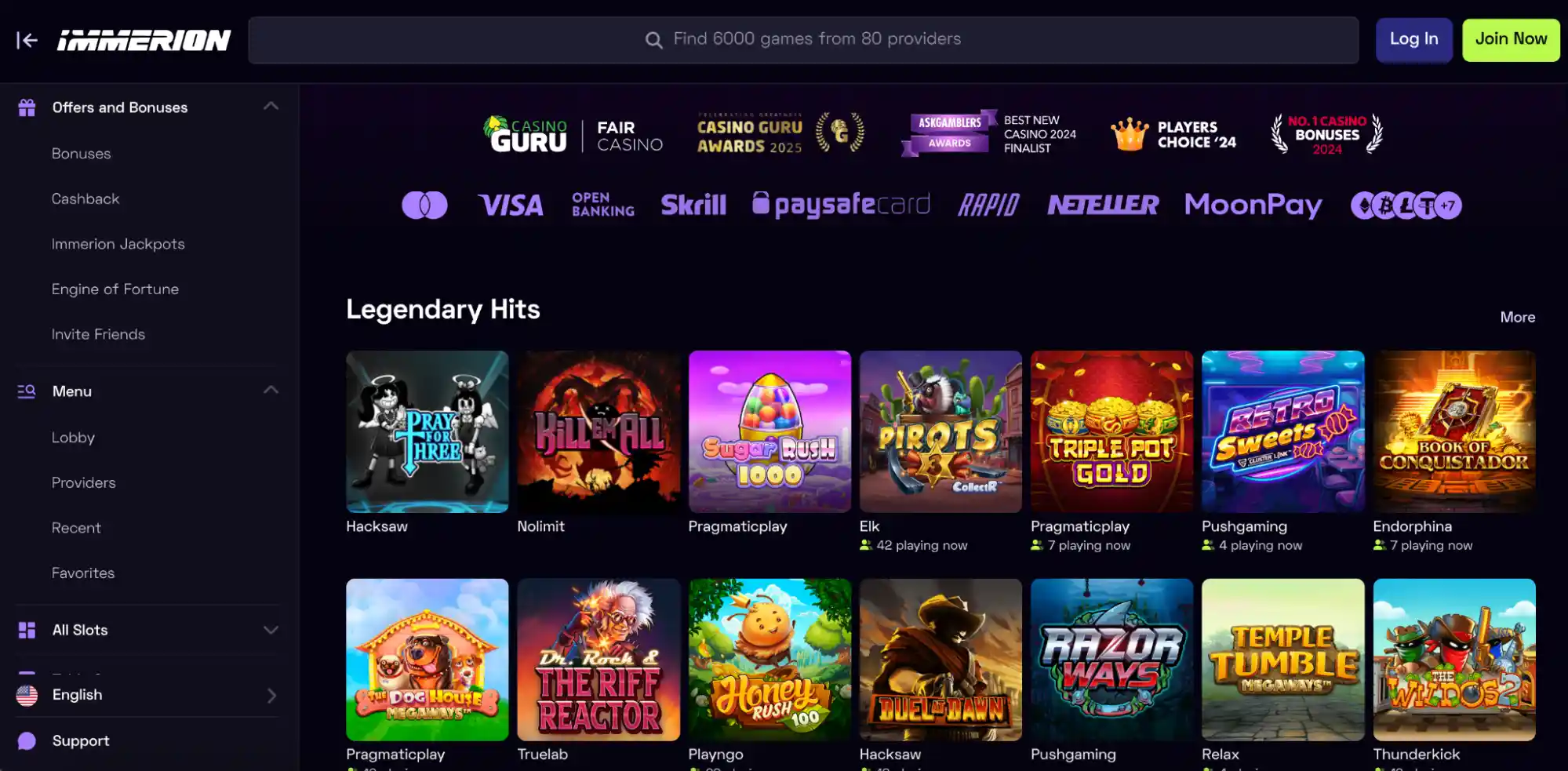 immerion casino