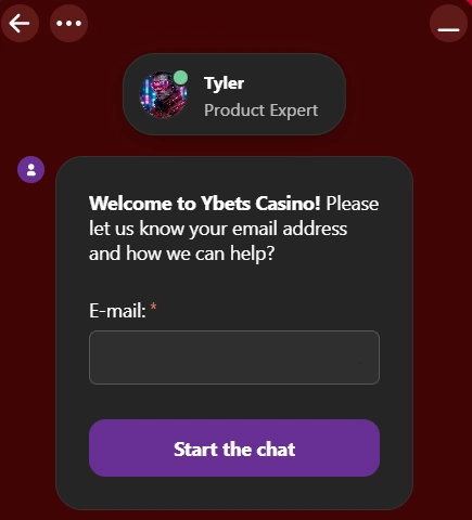 ybets support